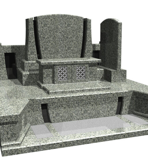 墓石の事例1 イメージ図